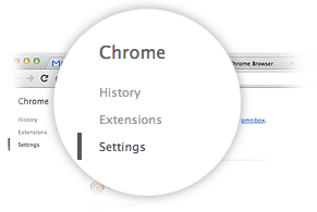 Google Chrome の設定