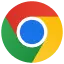 Google Chrome ロゴ。