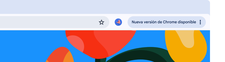 Una IU del navegador muestra un botón de Actualizar verde. Esto significa que ya está listo para realizar una actualización automática.