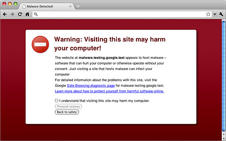 Google Chrome ウェブブラウザ