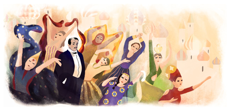 145.º aniversario del nacimiento de Sergei Diaghilev