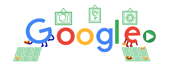 過去の人気の Google Doodle で自宅の時間も楽しもう: ロタリア（2019年）