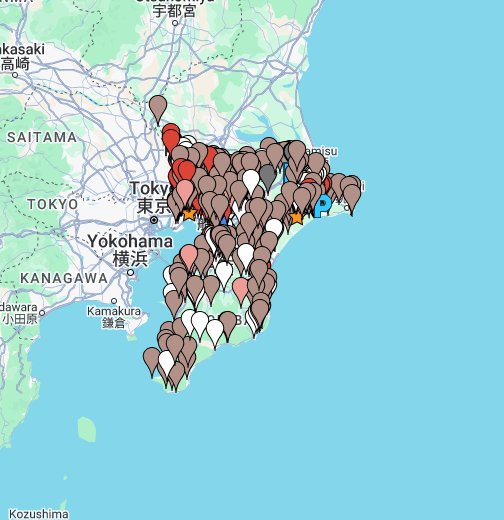 千葉県 みんなで共有御朱印マップ Google マイマップ
